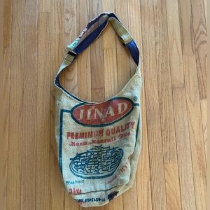 Satchel Bag - Authentic Indian Rice Sack